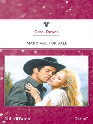 cover image of Marriage For Sale
